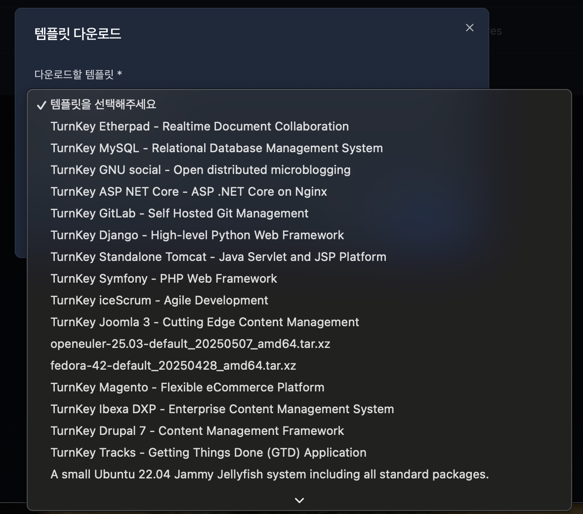 템플릿 다운로드2